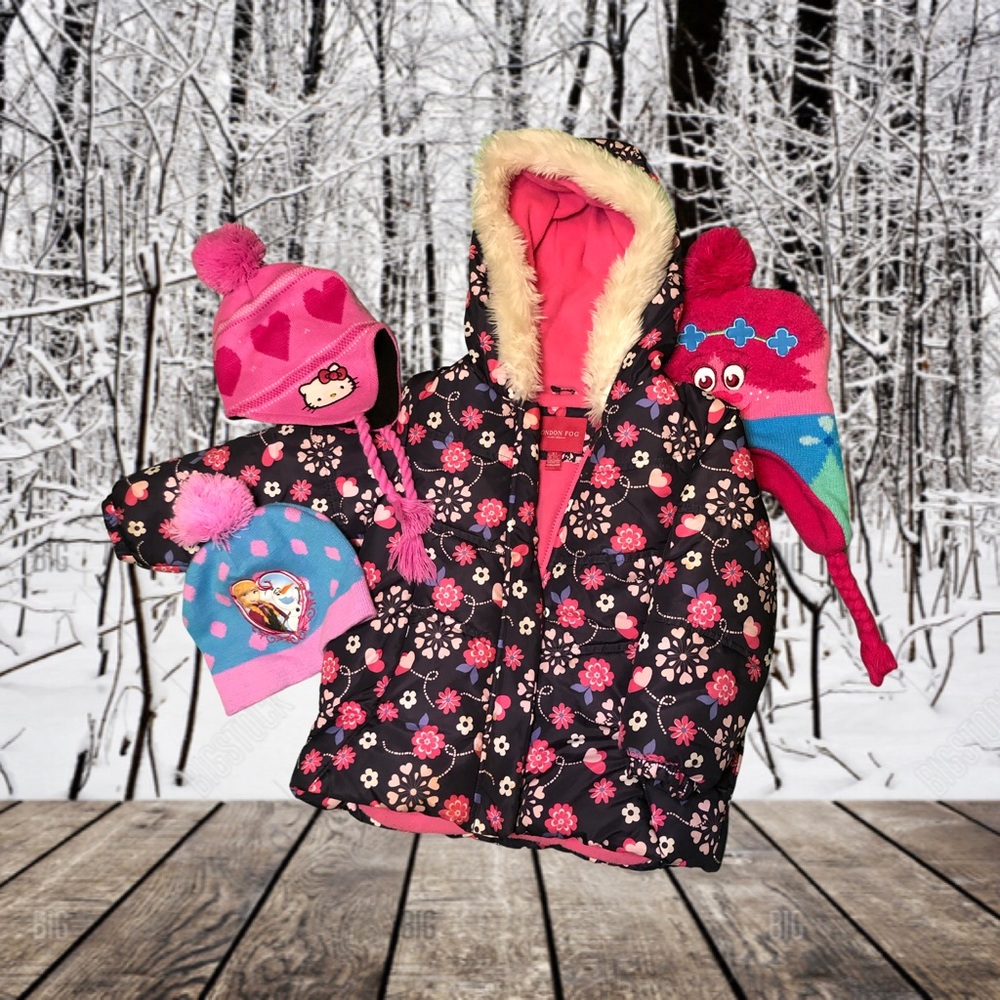 London Fog Coat; hats included